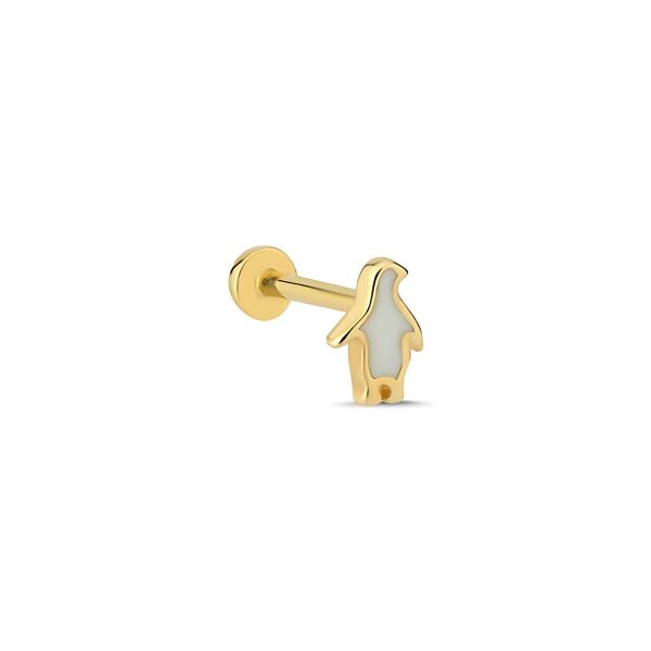 Penguen Altın Piercing