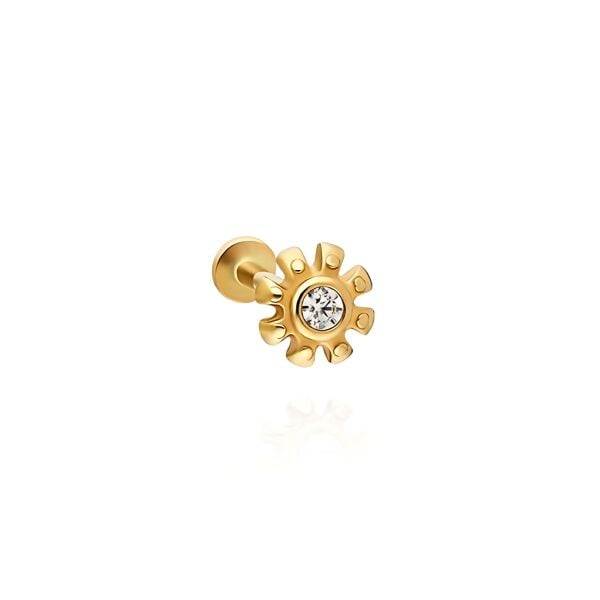 Güneş Tek Taş Piercing