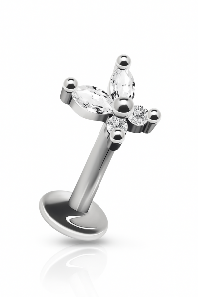 Liora Piercing Sade Şık feminen Enerji Cerrahi Çelik Piercing