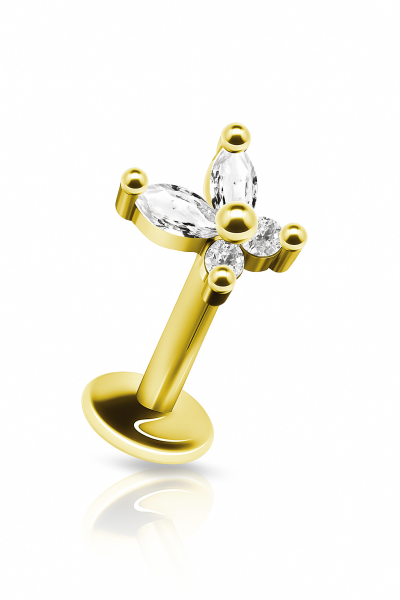 Liora Piercing Sade Şık feminen Enerji Cerrahi Çelik Piercing