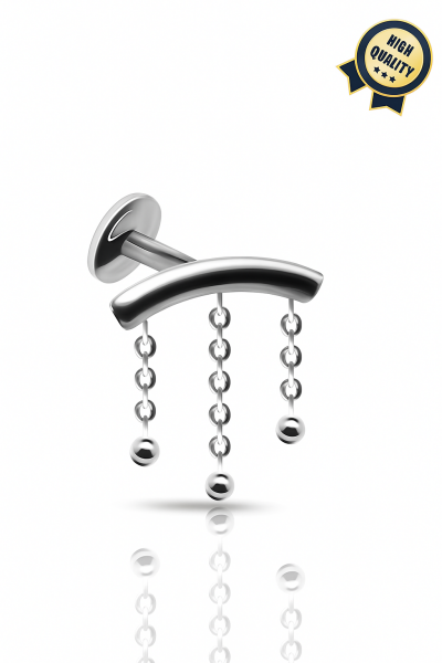 Vetra Dinamik Sallantılı Cerrahi Çelik Piercing
