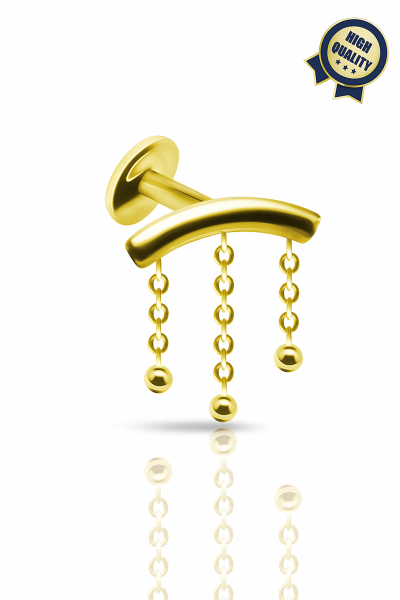 Vetra Dinamik Sallantılı Cerrahi Çelik Piercing