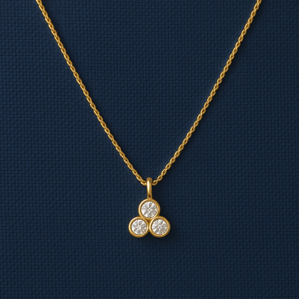 Tria Altın Kolye Uyumun ve Güçlü Sembollerin Modern Yansıması