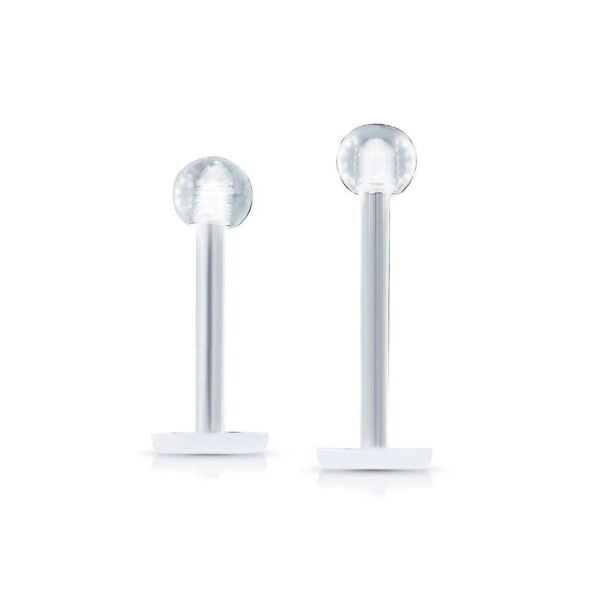 Bioplast Plasik Standart Kalınlık Kulak Piercing